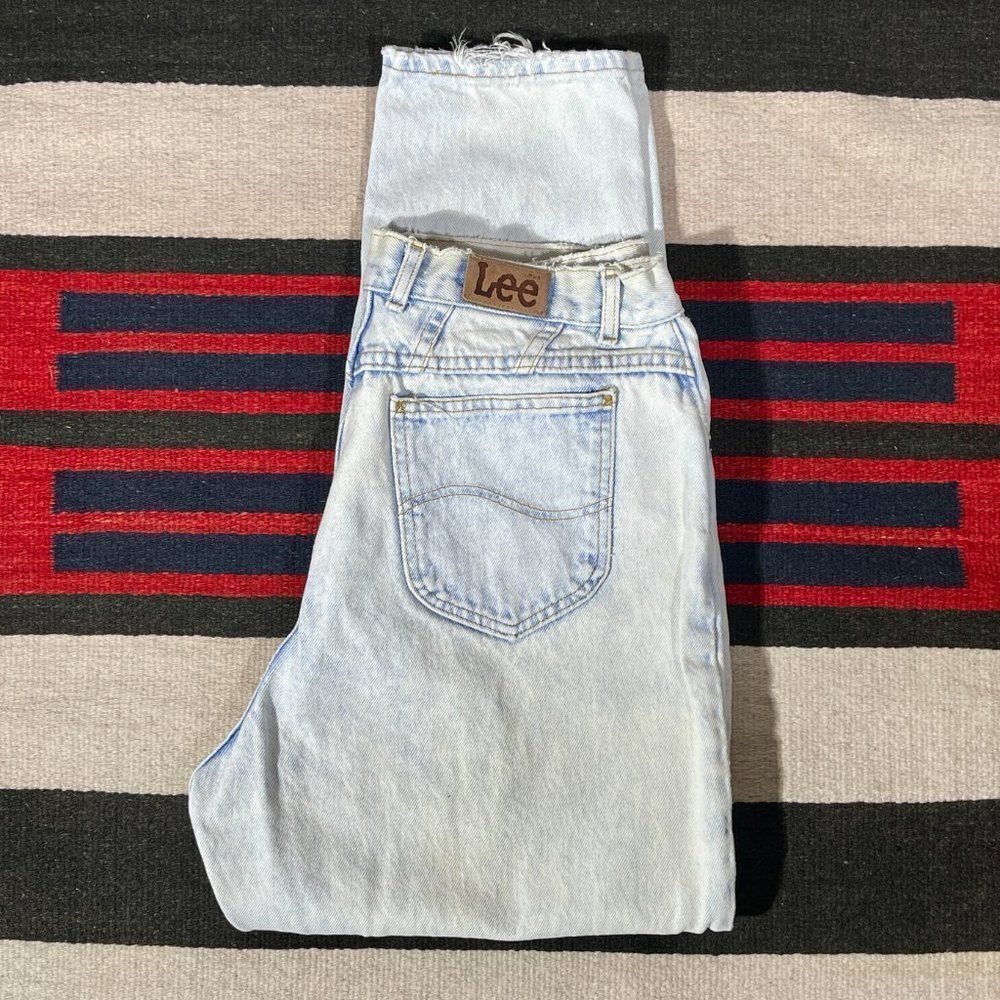 33w VTG USA 80s Lee tapered‎ leg jeans